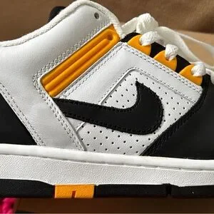 Nike Air Force II Low ‘White/Black-Pro Gold” 2004 m 8.5 NIKE AIR FORCE II (GS) 306527-101 WHITE/BLACK-PRO GOLD  main image 3